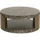 Cavette 38 X 16 inch Marble Look / Dark Emperador Outdoor Coffee Table